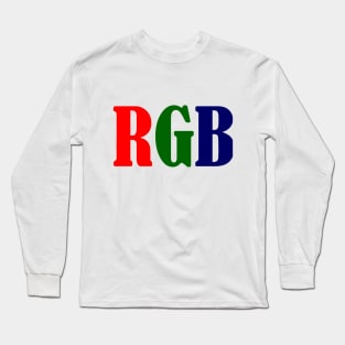 RGB Long Sleeve T-Shirt